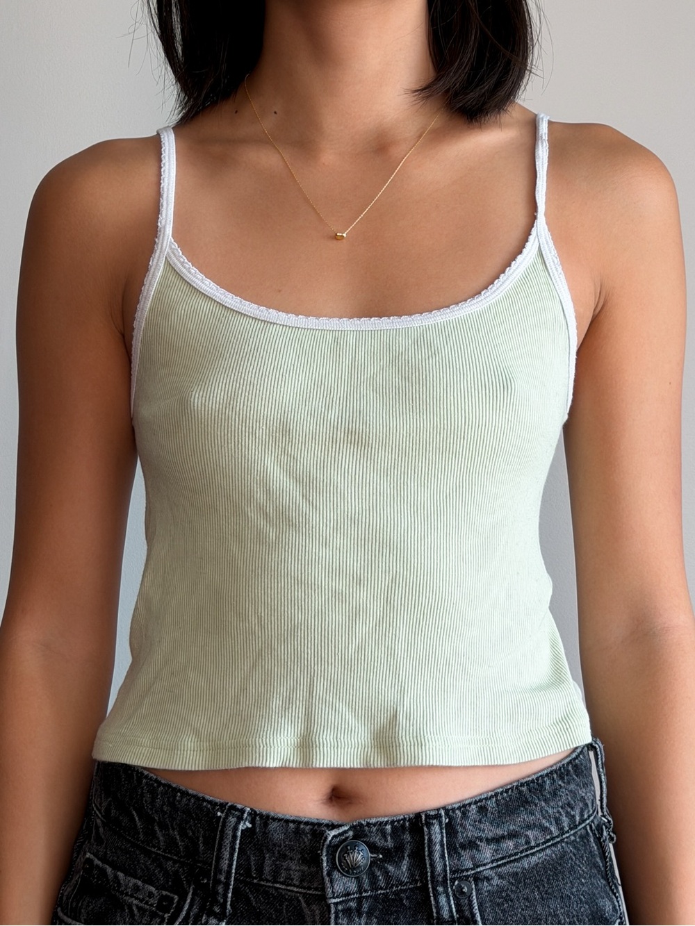 light green Brandy Melville tank top